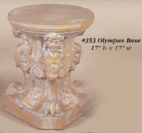 Thumbnail for Olympus Base Cast Stone Outdoor Asian Collection Statues Collection Tuscan 
