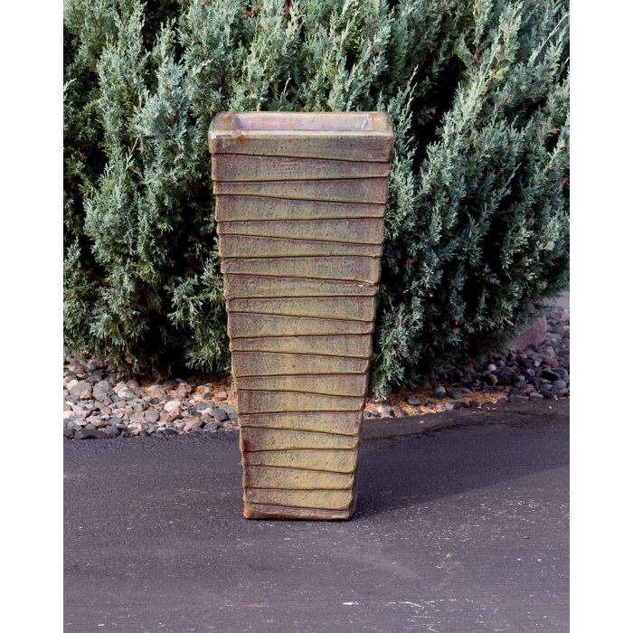 Closed Top FNT3629 Ceramic Vase Complete Fountain Kit Vase Fountain Blue Thumb 