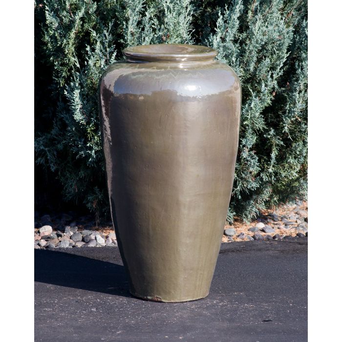 Closed Top FNT3634 Ceramic Vase Complete Fountain Kit Vase Fountain Blue Thumb 
