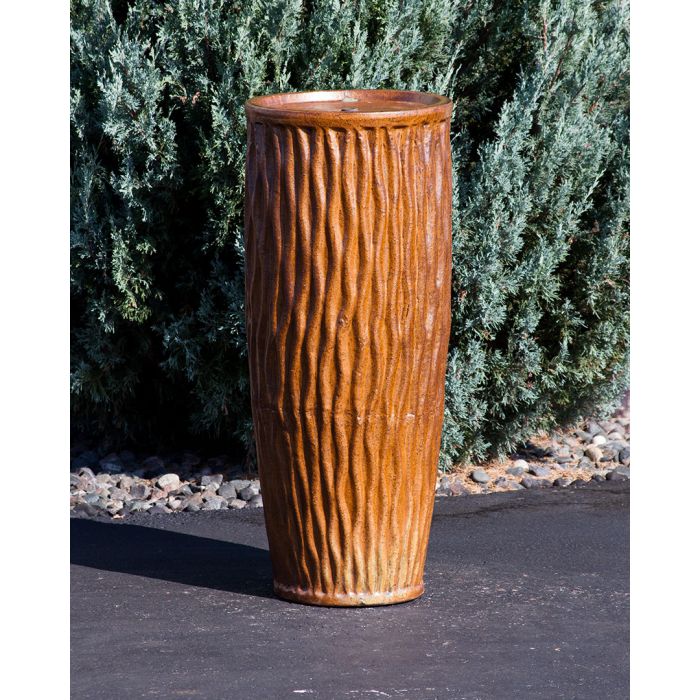 Closed Top FNT3639 Ceramic Vase Complete Fountain Kit Vase Fountain Blue Thumb 