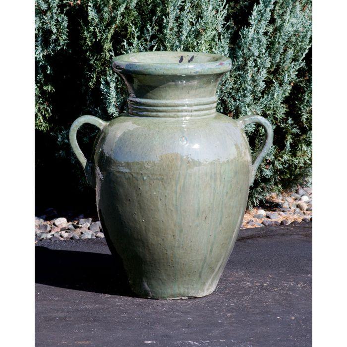 Closed Top FNT3641 Ceramic Vase Complete Fountain Kit Vase Fountain Blue Thumb 