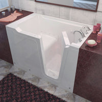 Thumbnail for MediTub 3660RWA Walk-In 36 x 60 Right Drain White Air Jetted Walk-In Bathtub Walk In Tubs MediTub 