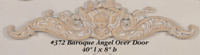 Thumbnail for Baroque Angel Over Door Cast Stone Outdoor Asian Collection Wall Ornament Tuscan 