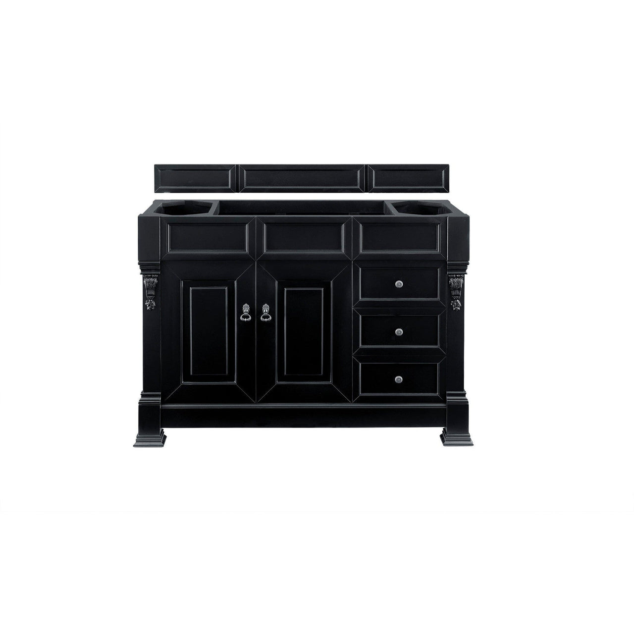 James Martin Brookfield 48" Single Vanity Vanities James Martin Antique Black Cabinet Only 