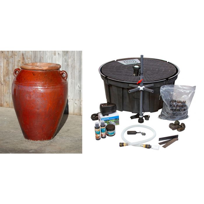 Amphora FNT3821 Ceramic Vase Complete Fountain Kit Vase Fountain Blue Thumb 