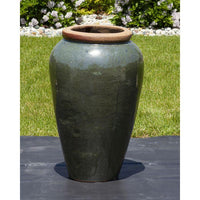 Thumbnail for Tuscany FNT3828 Ceramic Triple Vase Complete Fountain Kit Vase Fountain Blue Thumb 