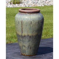 Thumbnail for Tuscany FNT3853 Ceramic Triple Vase Complete Fountain Kit Vase Fountain Blue Thumb 