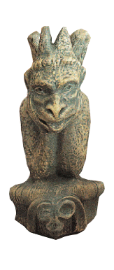Notre Dame Gargoyle Small Cast Stone Outdoor Asian Collection Statues Tuscan 