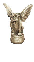 Mini Winged Gargoyle Cast Stone Outdoor Asian Collection Statues Tuscan 