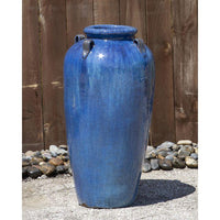 Thumbnail for Amphora FNT3930 Ceramic Vase Complete Fountain Kit Vase Fountain Blue Thumb 