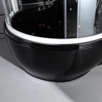 Thumbnail for Maya Bath Florence-Black Steam Shower Steam Shower Maya Bath 