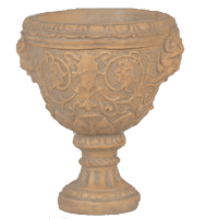 Thumbnail for Green Man Urn Cast Stone Outdoor Garden Planter Planter Tuscan 