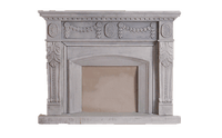 Thumbnail for Acanto Mantel Cast Stone Fireplace Mantels Tuscan 