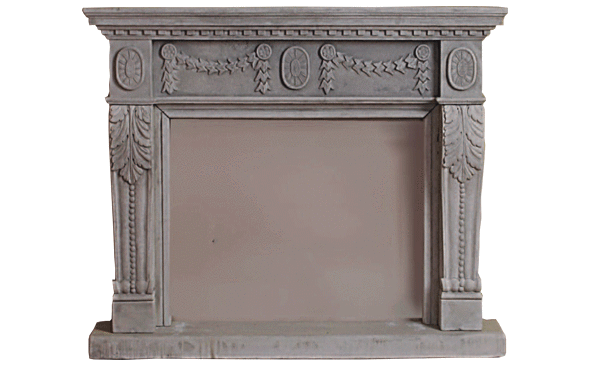 Acanto Mantel No Insert Cast Stone Fireplace Mantels Tuscan 