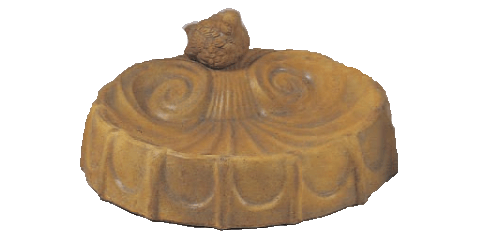 Shell Birdbath Cast Stone Outdoor Asian Collection BirdBath Tuscan 