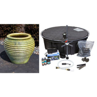 Thumbnail for Genova FNT40125 Ceramic Vase Complete Fountain Kit Vase Fountain Blue Thumb 