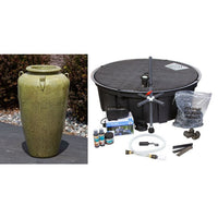 Thumbnail for Amphora FNT40137 Ceramic Vase Complete Fountain Kit Vase Fountain Blue Thumb 