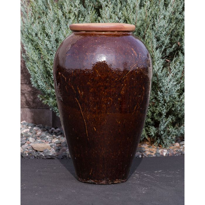 Tuscany FNT40244 Ceramic Triple Vase Complete Fountain Kit Vase Fountain Blue Thumb 