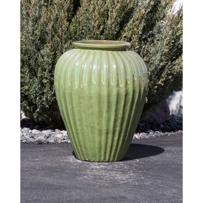One of a Kind FNT40376 Ceramic Vase Complete Fountain Kit Vase Fountain Blue Thumb 