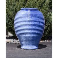 Thumbnail for Closed Top FNT40451 Ceramic Vase Complete Fountain Kit Vase Fountain Blue Thumb 