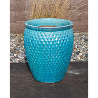 Thumbnail for One of a Kind FNT40706 Ceramic Vase Complete Fountain Kit Vase Fountain Blue Thumb 