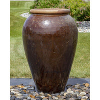 Thumbnail for Tuscany FNT40755 Ceramic Triple Vase Complete Fountain Kit Vase Fountain Blue Thumb 