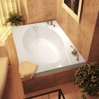Thumbnail for Atlantis Whirlpools 4384VAR Vogue 43 x 84 Rectangular Air Jetted Bathtub Whirlpool Bathtub Atlantis 