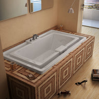 Thumbnail for Atlantis Whirlpools 4678IAR Infinity 46 x 78 Endless Flow Air Jetted Bathtub Whirlpool Bathtub Atlantis 