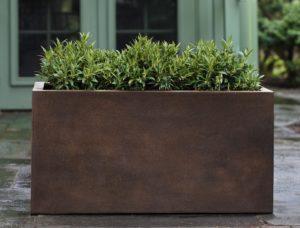 Campania International Fiber Clay Sandal Planter 592424 - S/1 Urn/Planter Campania International Rust Lite 