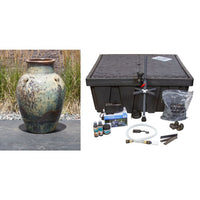 Thumbnail for Amphora FNT50093 Ceramic Vase Complete Fountain Kit Vase Fountain Blue Thumb 