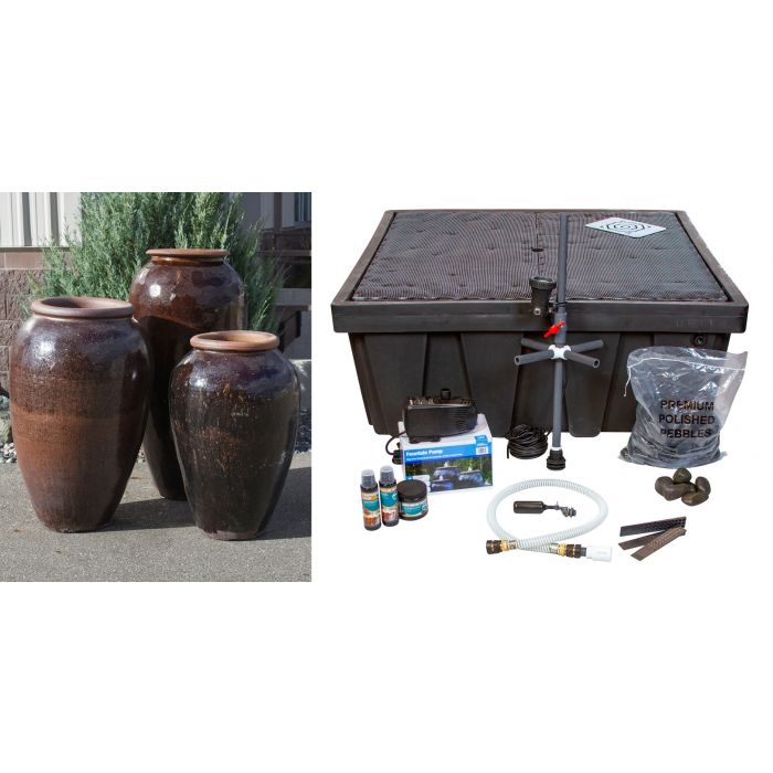 Tuscany Fountain Kit - FNT50139 Vase Fountain Blue Thumb 