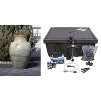 Thumbnail for Amphora FNT50253 Ceramic Vase Complete Fountain Kit Vase Fountain Blue Thumb 