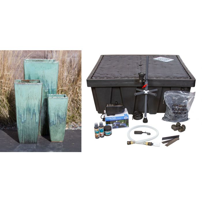 Luna Fountain Kit - FNT50351 Vase Fountain Blue Thumb 