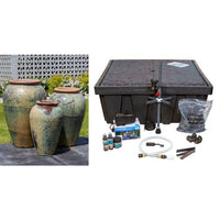 Thumbnail for Tuscany Fountain Kit - FNT50473 Vase Fountain Blue Thumb 