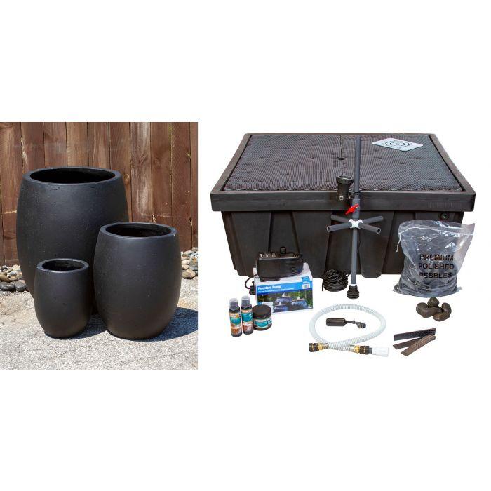 One of a Kind Fountain Kit - FNT50499 Vase Fountain Blue Thumb 