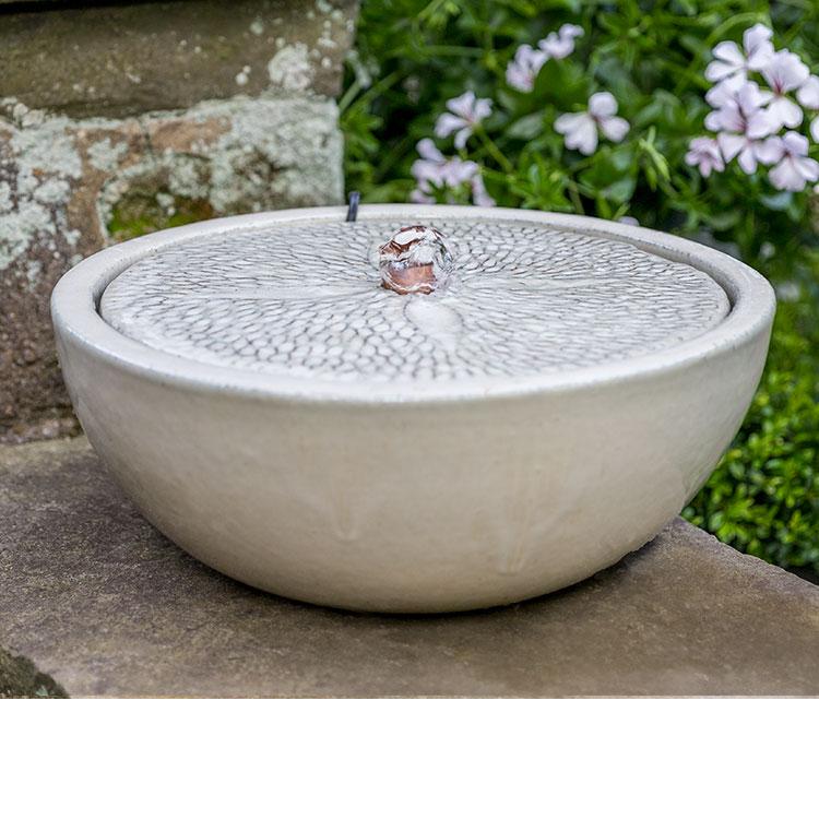 Campania International Sand Dollar Fountain - S/1 Fountain Campania International Cream 