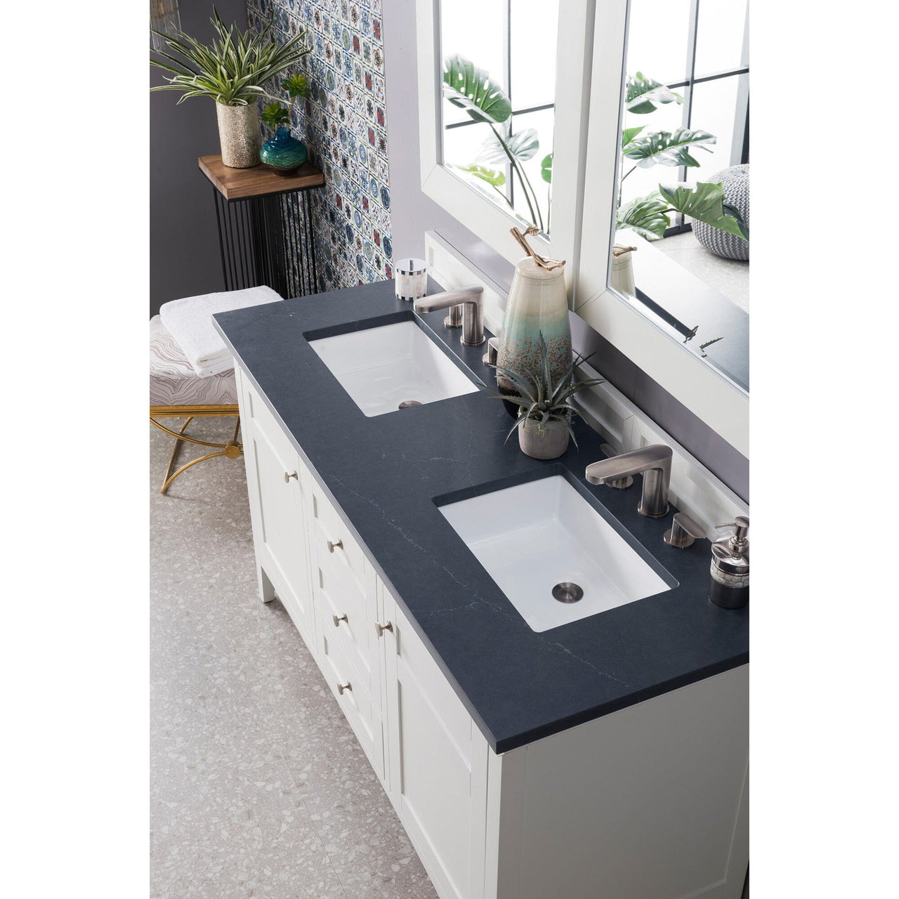 James Martin Palisades 60" Double Vanity Vanity James Martin 