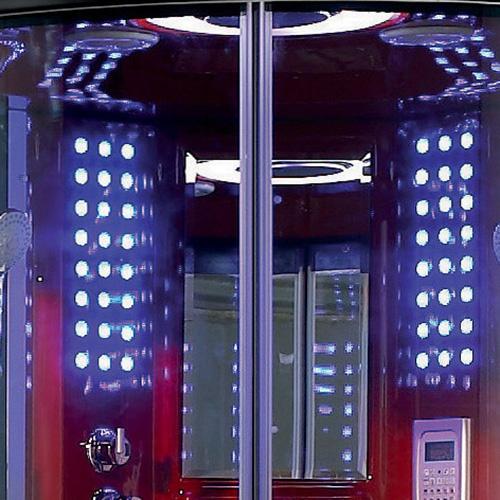 Maya Bath Florence-Red Steam Shower Steam Shower Maya Bath 