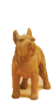 Thumbnail for Schnauzer Cast Stone Outdoor Asian Collection Statues Tuscan 