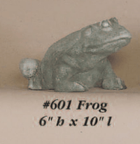 Thumbnail for Frog Cast Stone Outdoor Asian Collection Statues Tuscan 