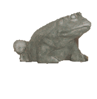 Thumbnail for Frog Cast Stone Outdoor Asian Collection Statues Tuscan 