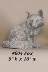 Thumbnail for Fox Cast Stone Outdoor Asian Collection Statues Tuscan 