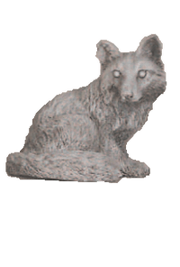 Thumbnail for Fox Cast Stone Outdoor Asian Collection Statues Tuscan 