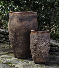 Thumbnail for Campania International Glazed Terra cotta Ta Som Planter Urn/Planter Campania International 