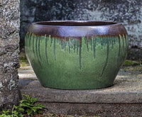 Thumbnail for Campania International Glazed Terra cotta Maia Planter Urn/Planter Campania International 