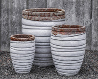 Thumbnail for Campania International Glazed Terra Cotta Guaracha Planter Urn/Planter Campania International 