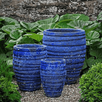 Thumbnail for Campania International Glazed Terra cotta Guaracha Planter Urn/Planter Campania International 