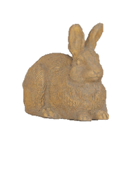 Thumbnail for Bunny Up and Down Cast Stone Outdoor Asian Collection Statues Tuscan 