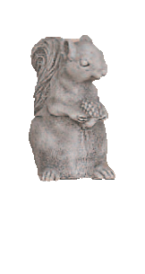Thumbnail for Squirrel Cast Stone Outdoor Asian Collection Statues Tuscan 