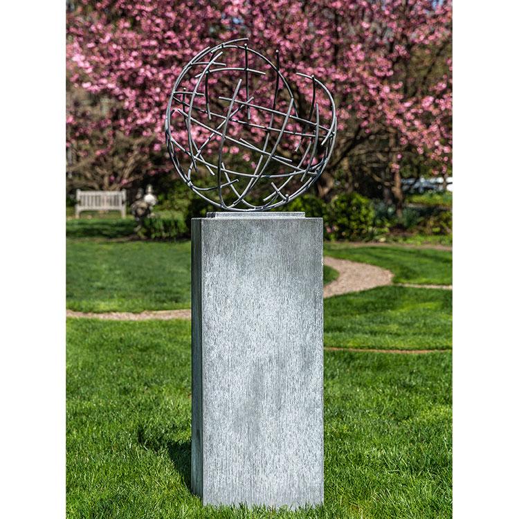 Campania International Zinc Nest with Column Statuary Statuary Campania International 